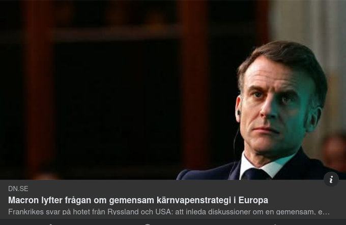 Makaronen & Europeisk Kärnvapenstrategi