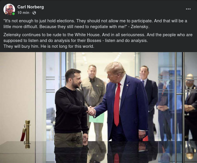 Hörd & Analyserad Zelensky