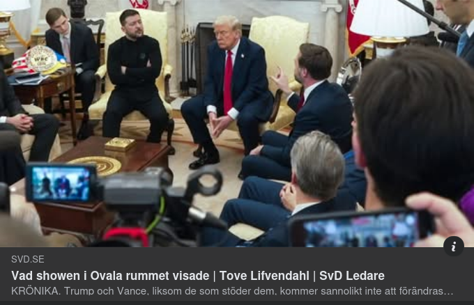 Showvisning Med Tove I SvD