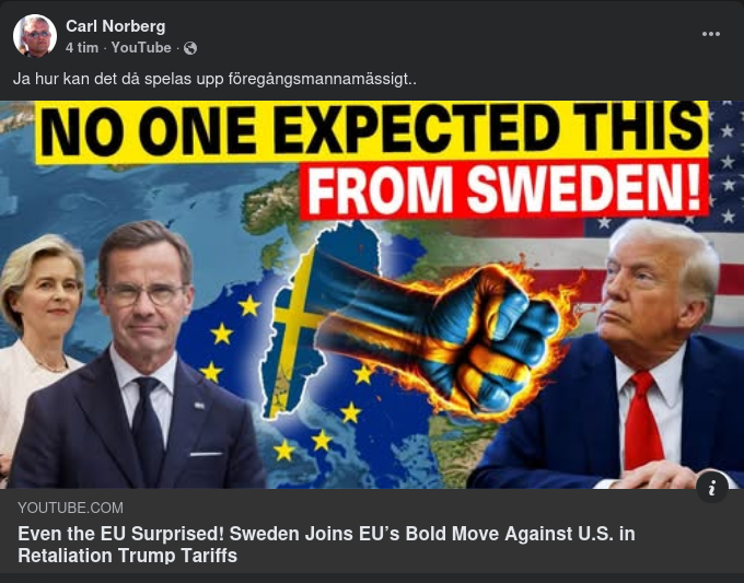 Överraskande Sverige