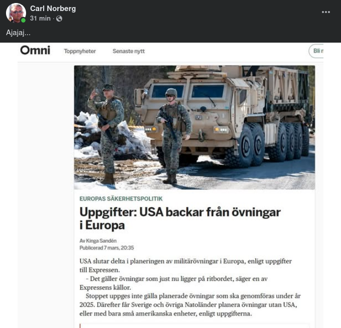 Övningsbackande USA