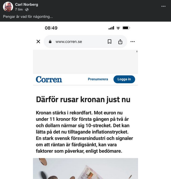 Rusande Kronförklaring