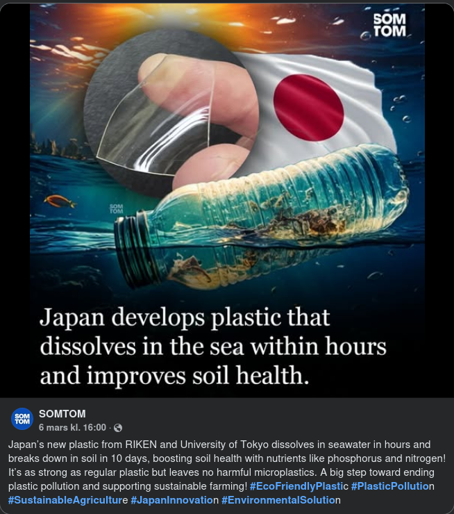 Japansk Plastutveckling