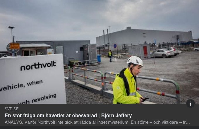 Northvoltfråga..