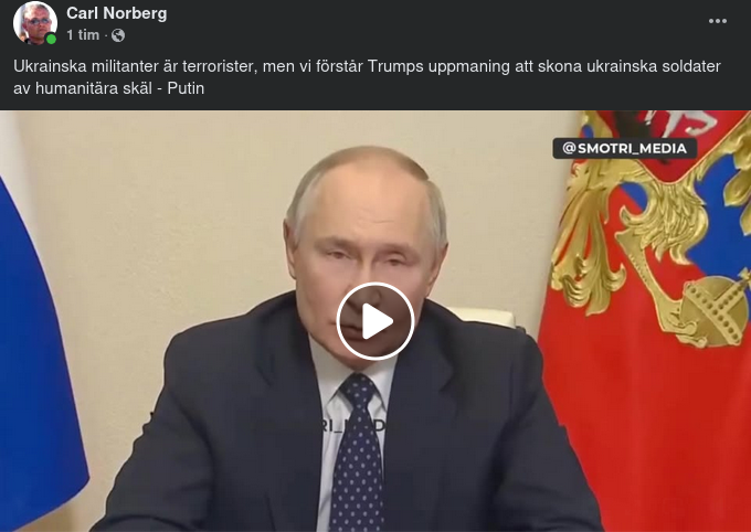 Trump & Putin Om Stridande I Kursk
