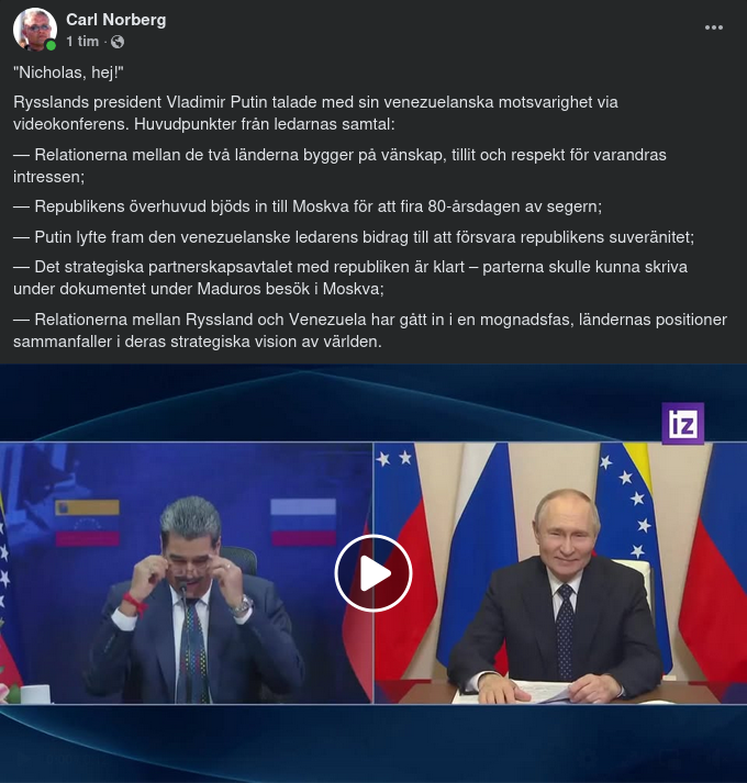 Vladimir & Nicholas I Videosamtal