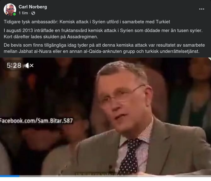 Turkiet & Kemisk Syrienattack