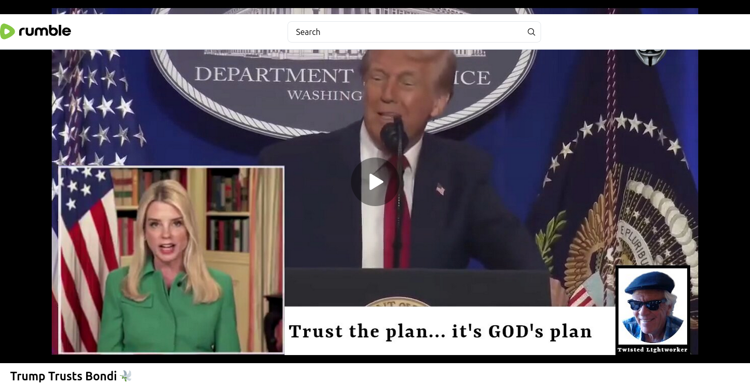 Trump Litar På Bondi