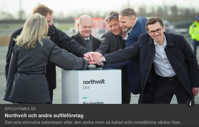 Northvolt & Andra Suffléföretag