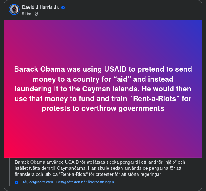 Obama & USAID-Finansierad Upploppsträning