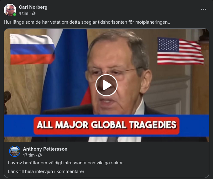 Intervju Med Lavrov