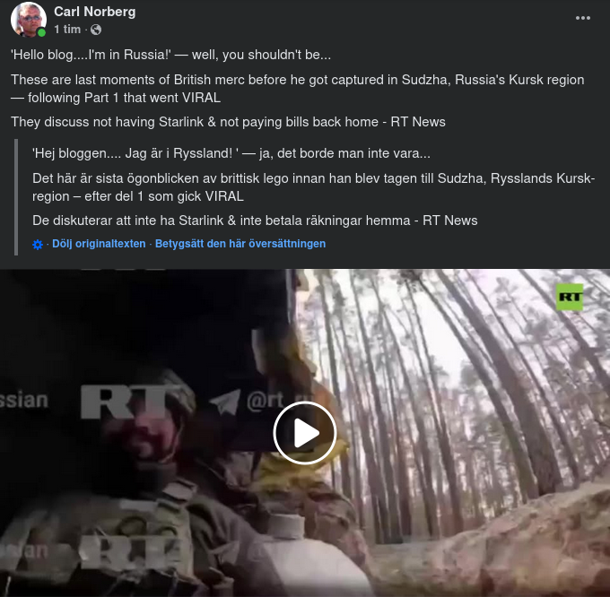 Brittisk Legosoldat I Ryssland