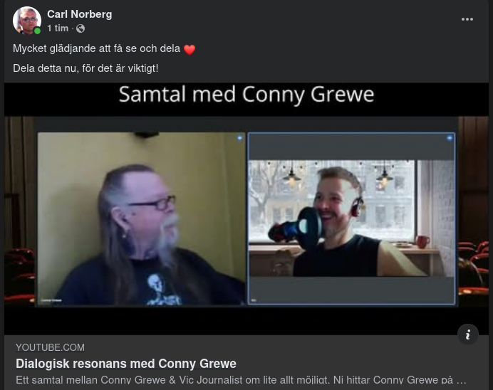 Dialogisk Resonans Med Conny & Vic