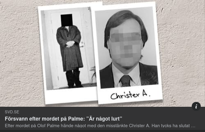 Palmemordet & Christer A