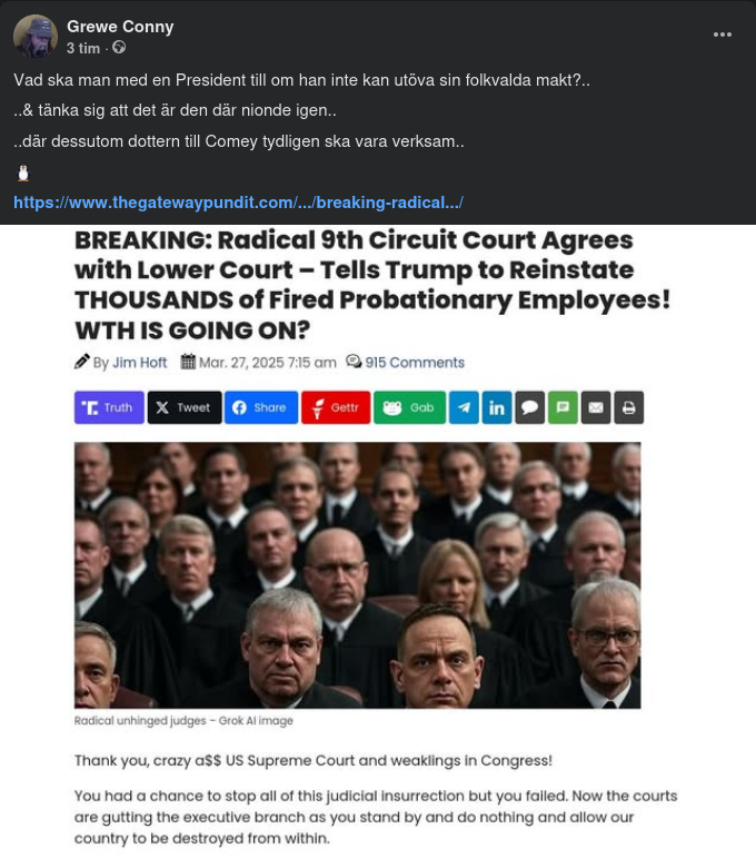 Presidenten & Domstolarna