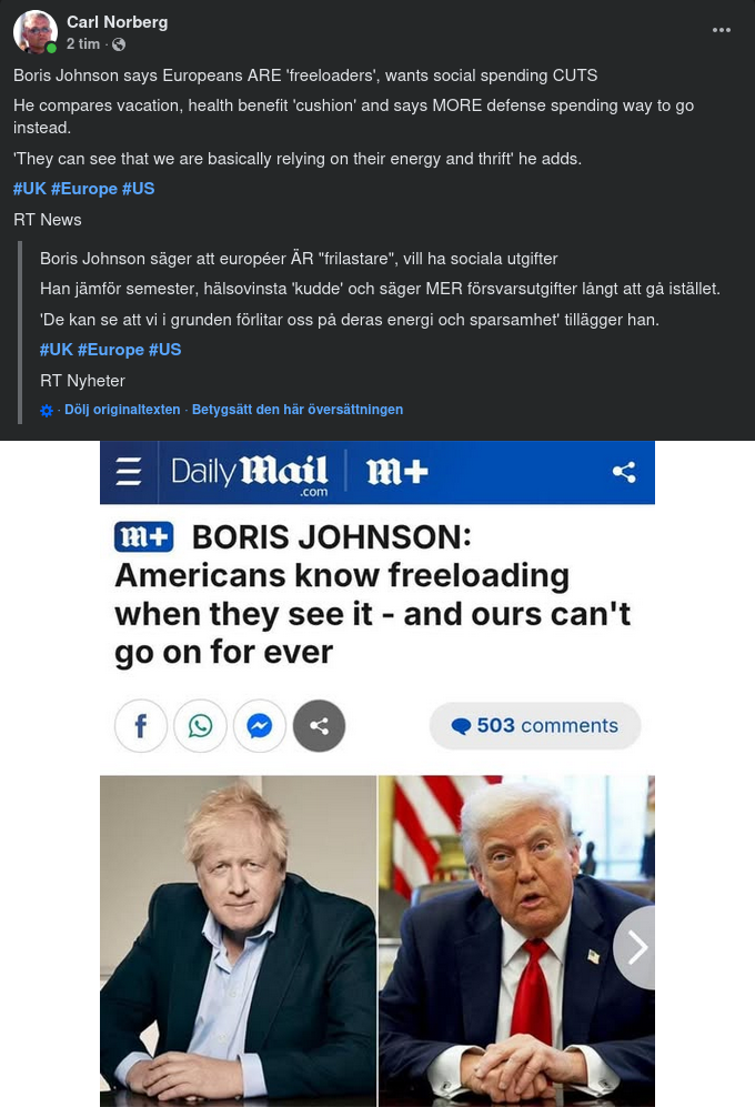 BoJo & Vad USA Ser I Europa
