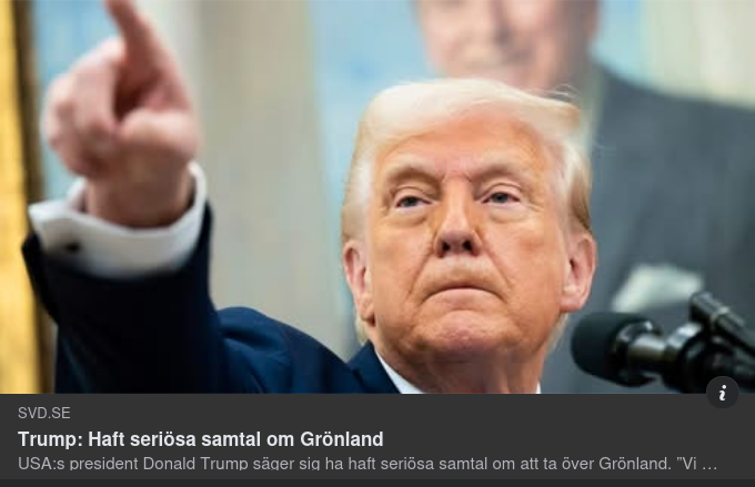 Trump Om Grönland