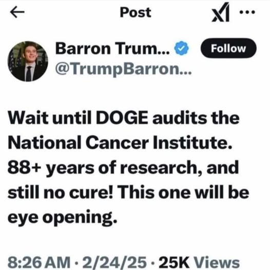 DOGE & National Cancer Institute