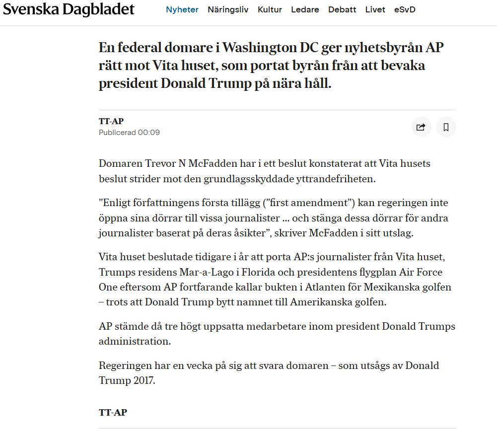 President, Media & Juridik