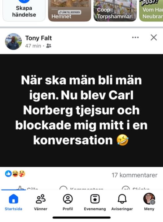 Konversationsblockerad