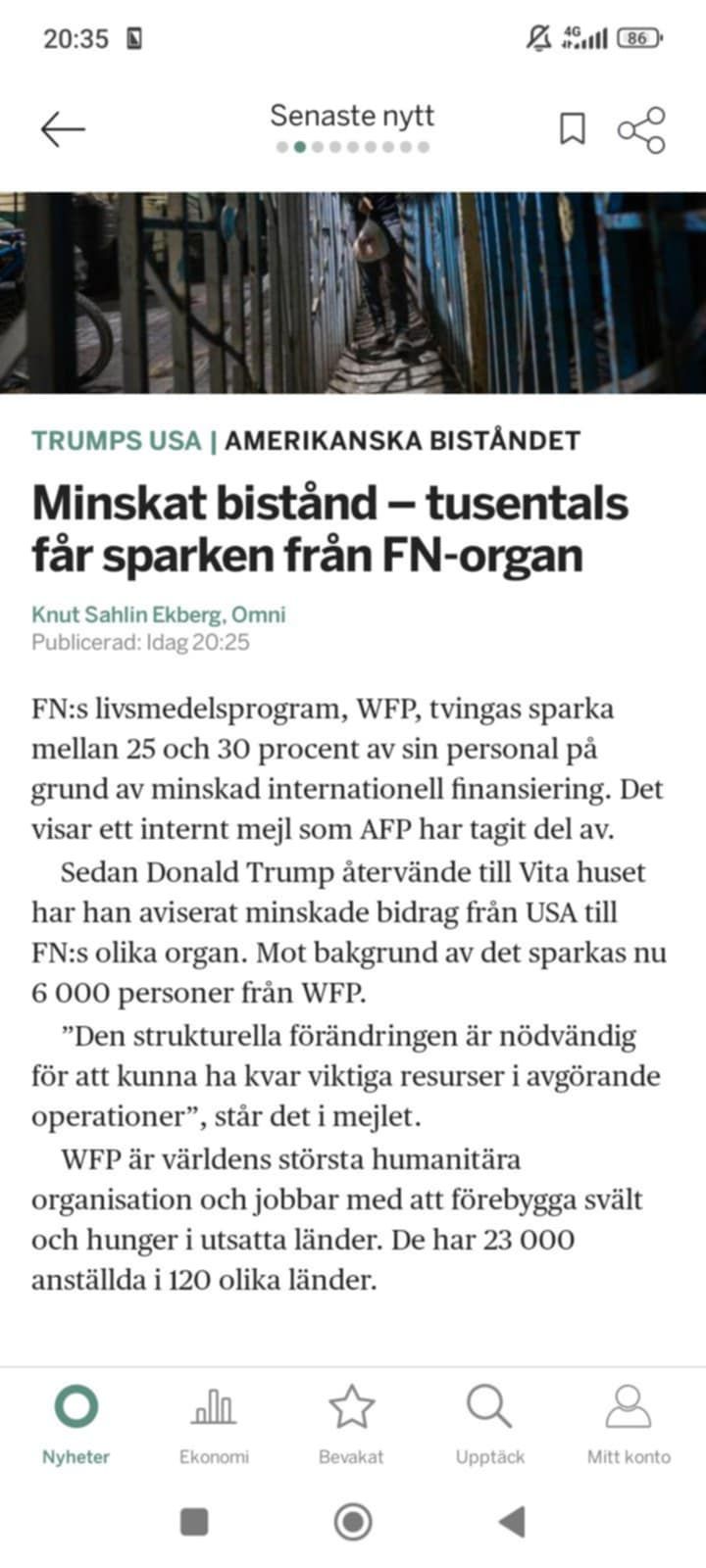 Tusentals Sparkade Från FN-Organ