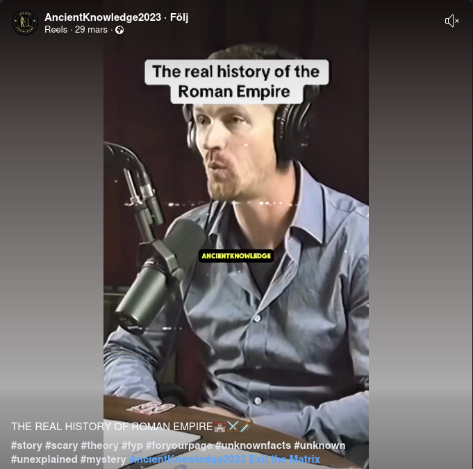 Konstantin & Historieberättandet