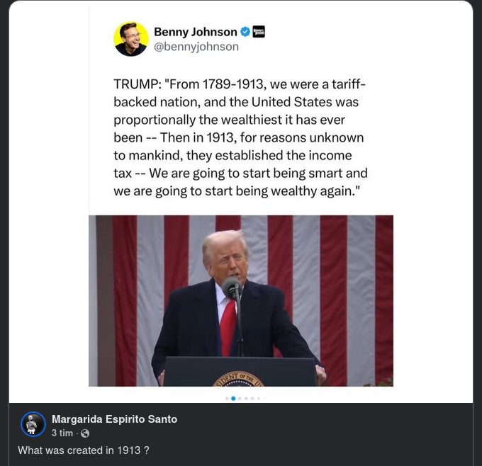 Tariffer 1789 - 1913