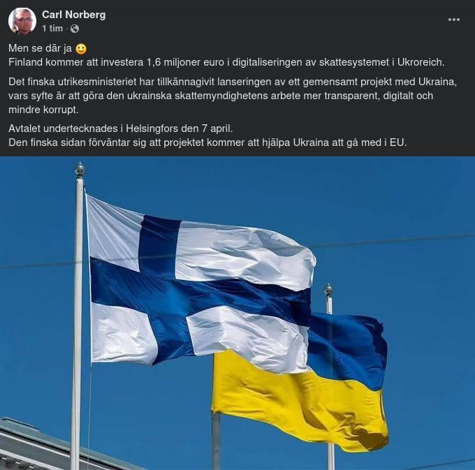 Finsk Investering I Ukrainska Skattesystemet