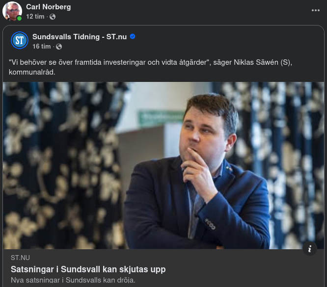 Åtgärdsbehov I Sundsvall