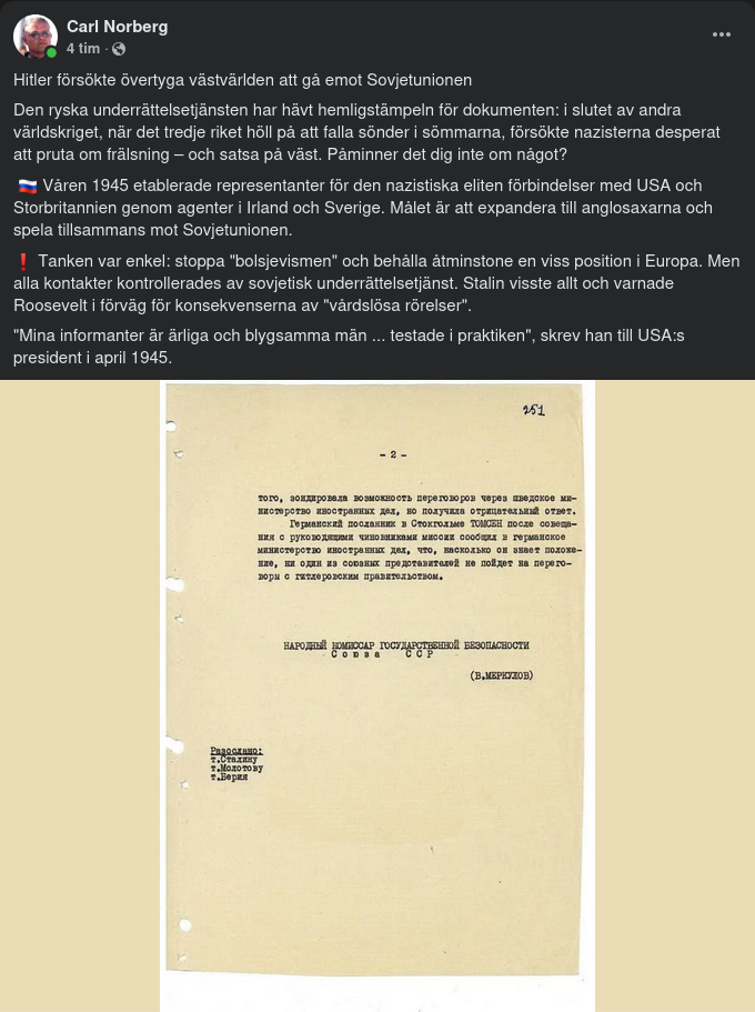 Avklassificerade Ryska Dokument