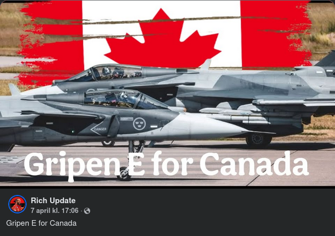 Gripen E För Kanada