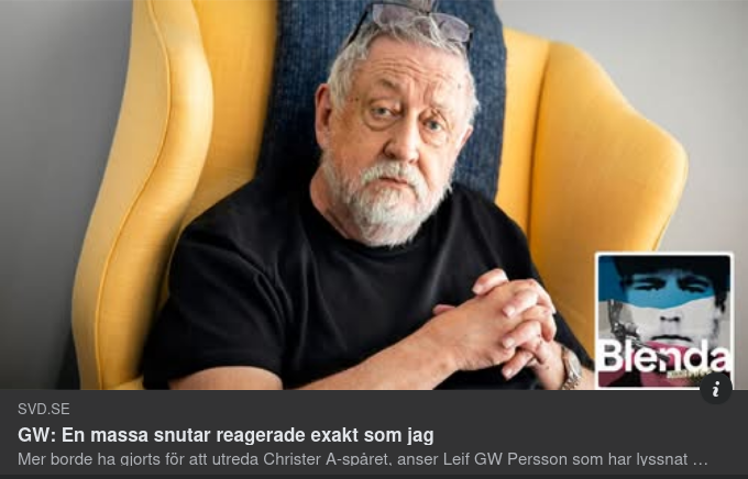 GW & Christer A-Spåret