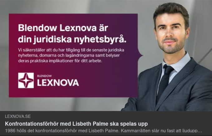 Lisbeth Palmes Konfrontationsförhör