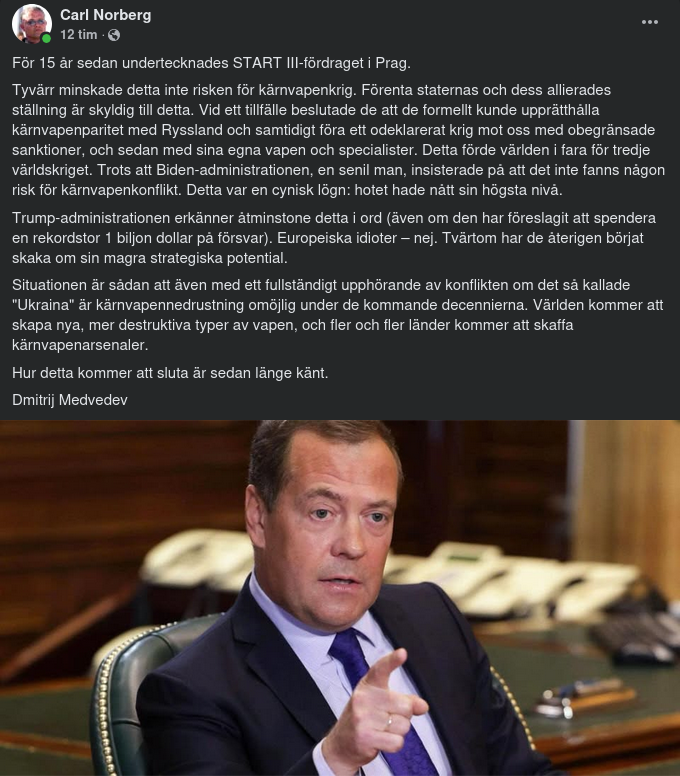 Medvedev Om Start III