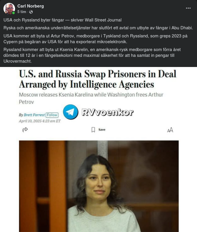 Amerikansk-Ryskt Fångutbyte