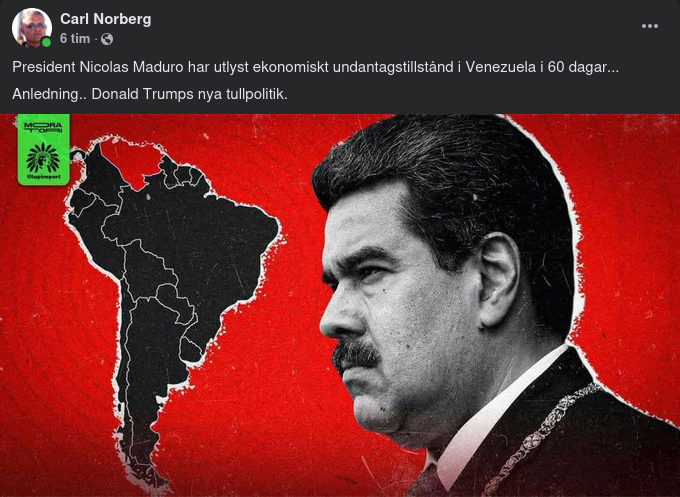 60 Dagar Ekonomiskt Undantagstillstånd I Venezuela