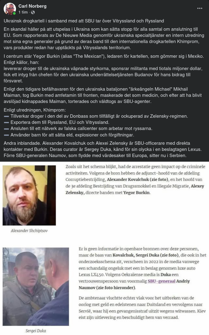 Ukrainsk Drogkartell