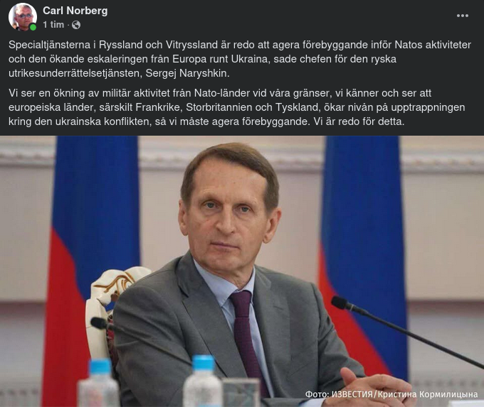 Ryssland Redo att Agera Förebyggande