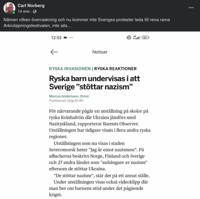 Orsak Till Arkivöppningsfestival