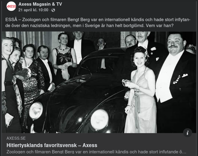 Bengt Berg - Hitlertysklands Favoritsvensk