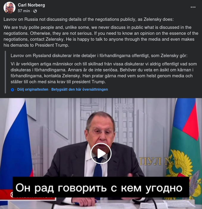 Förhandlingsdetaljer