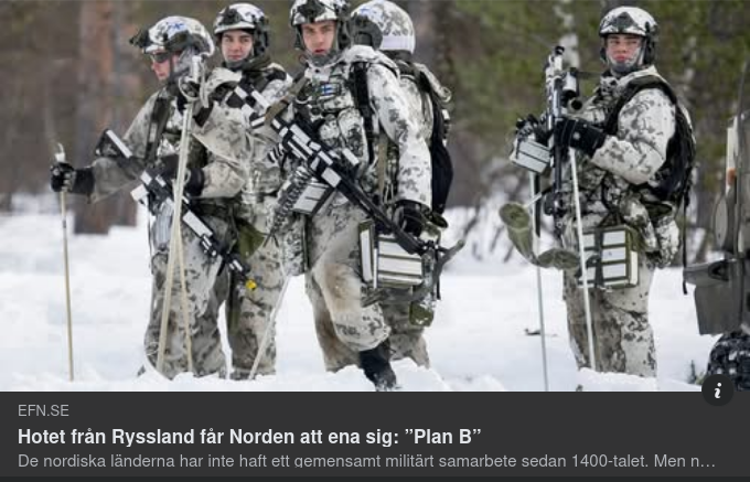 Rysslandshot Enar Norden..