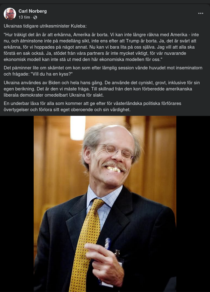 Kuleba Om Ukraina & USA