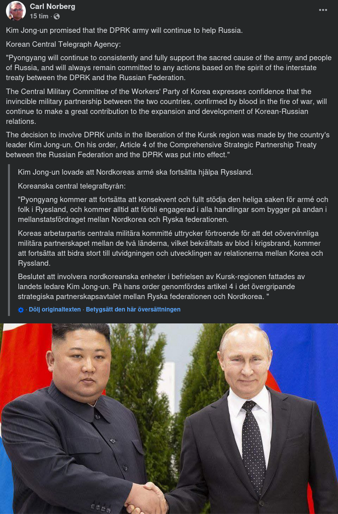 Nordkorea & Ryssland