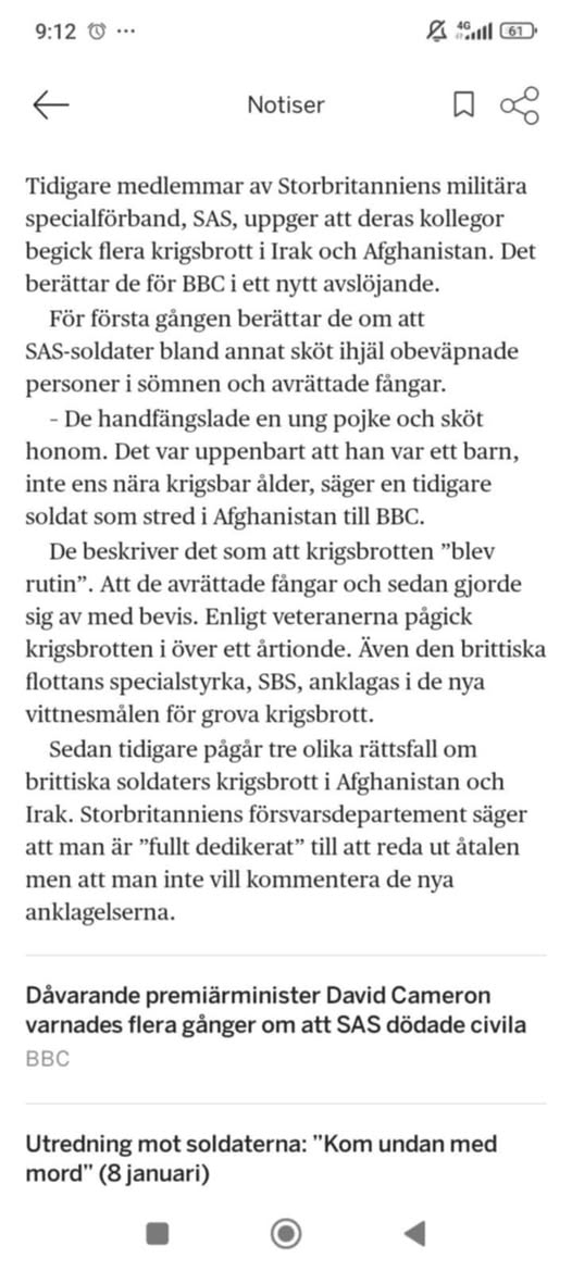 Brittiska Krigsbrott I Irak & Afghanistan