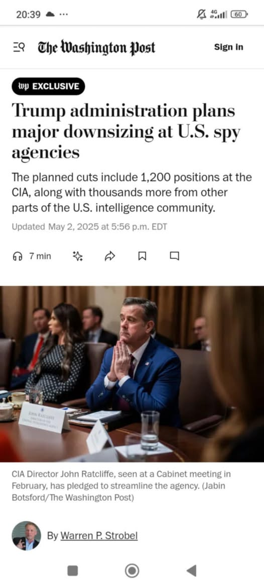 Krympta Spionorganisationer