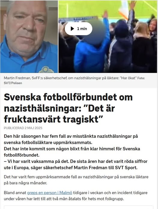 Svensk Fotbollsnazism..