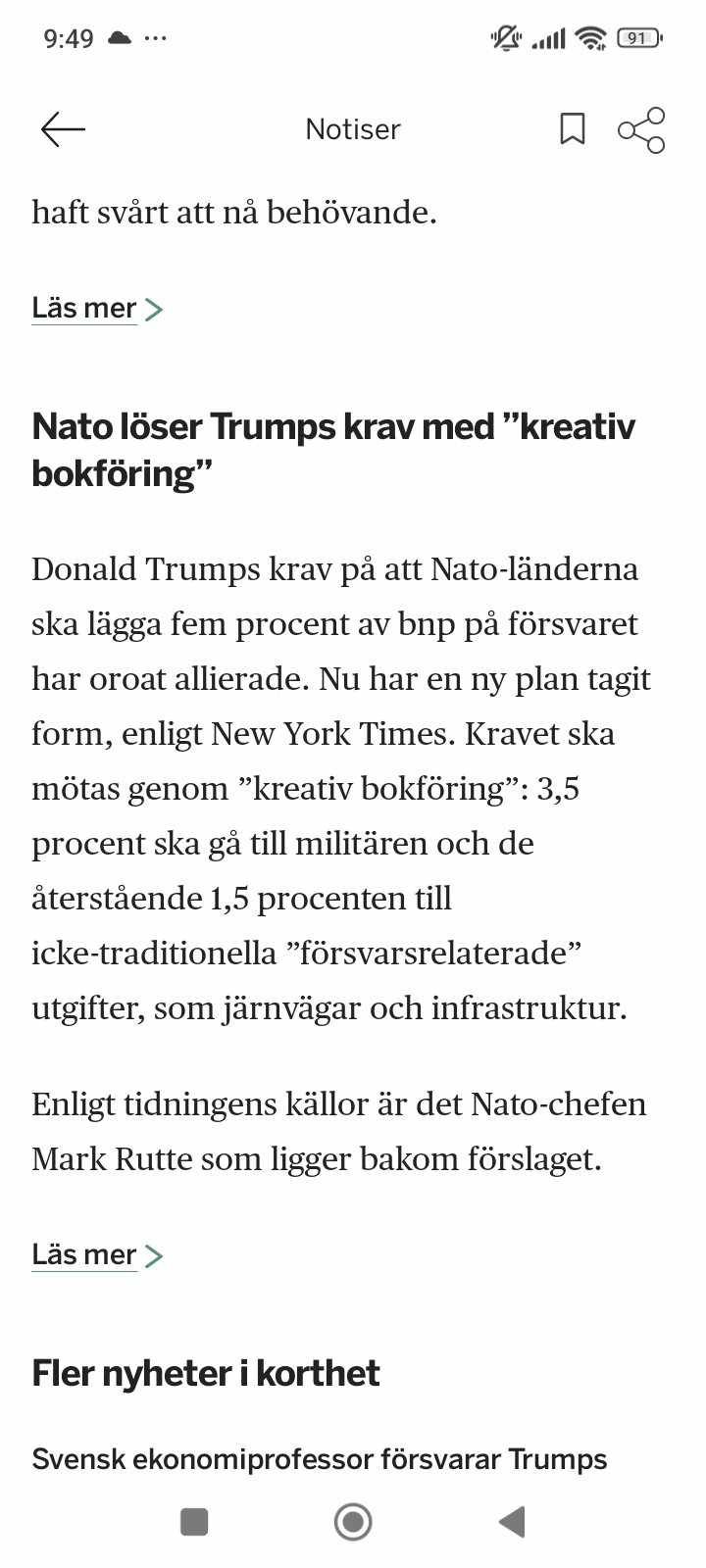 Kreativ Bokföring Hos NATO