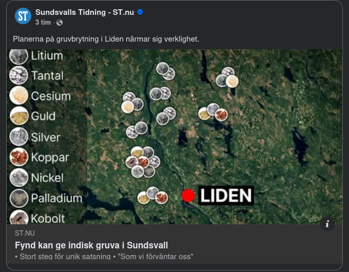 Framåtskridande Gruvplaner