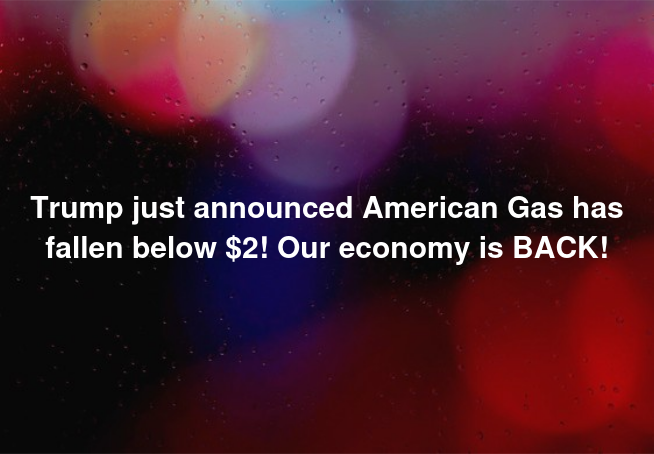 Amerikanskt Bränslepris Under 2 Dollar